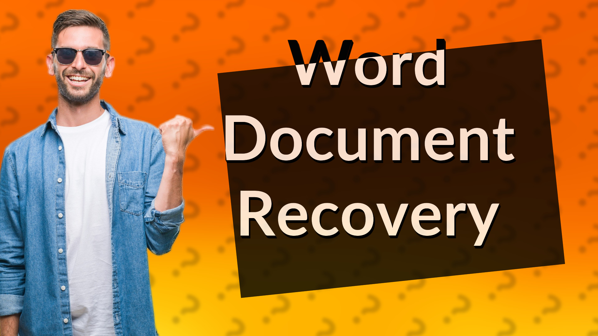 Word Document Recovery