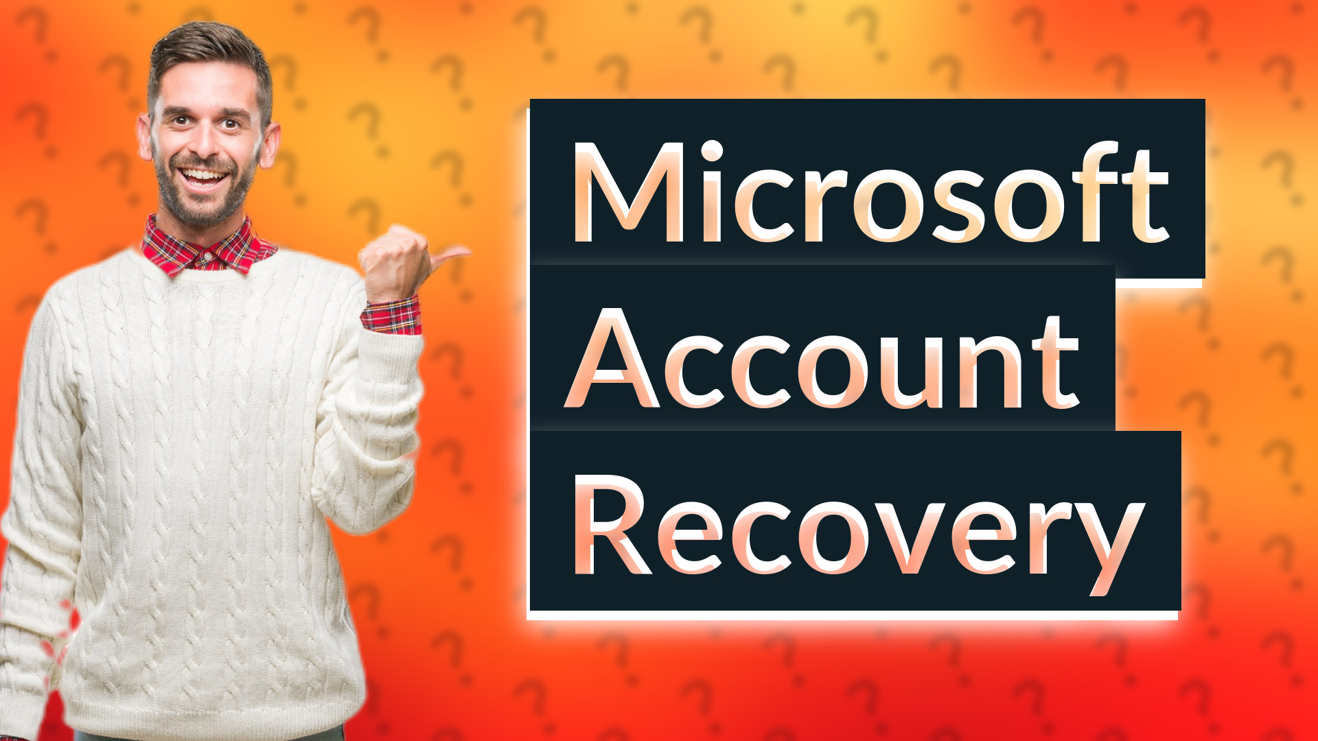 Microsoft Account Recovery