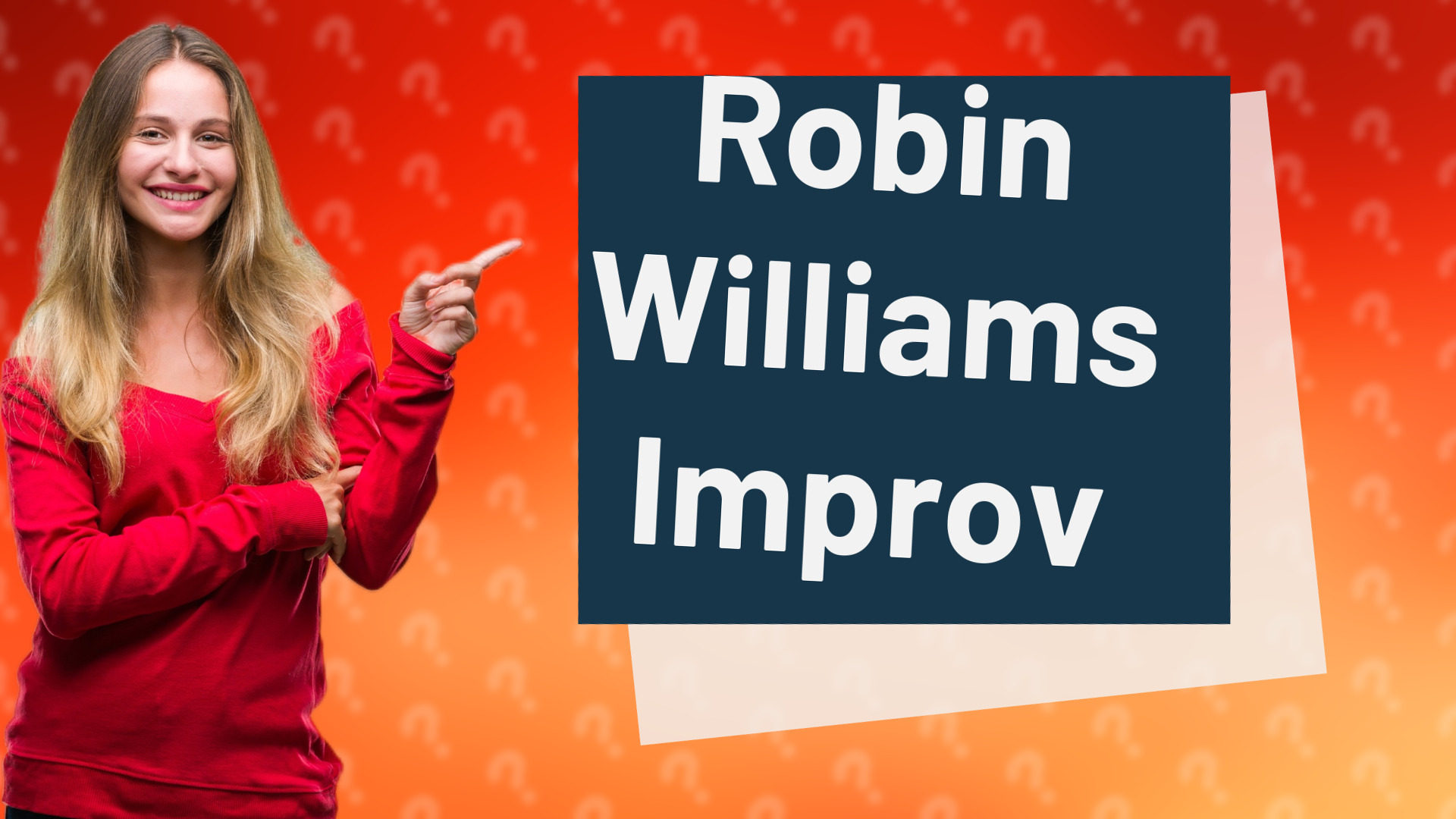 Robin Williams Improv