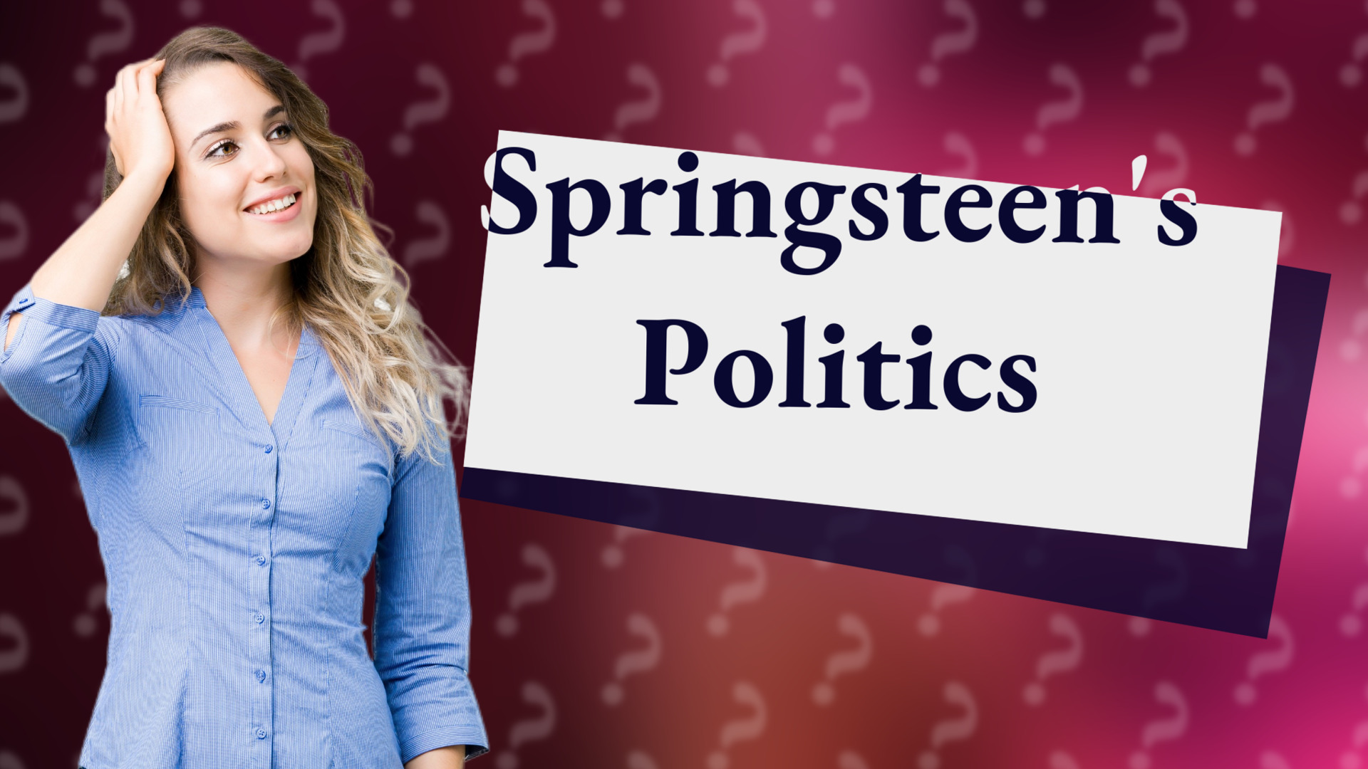 Springsteen's Politics