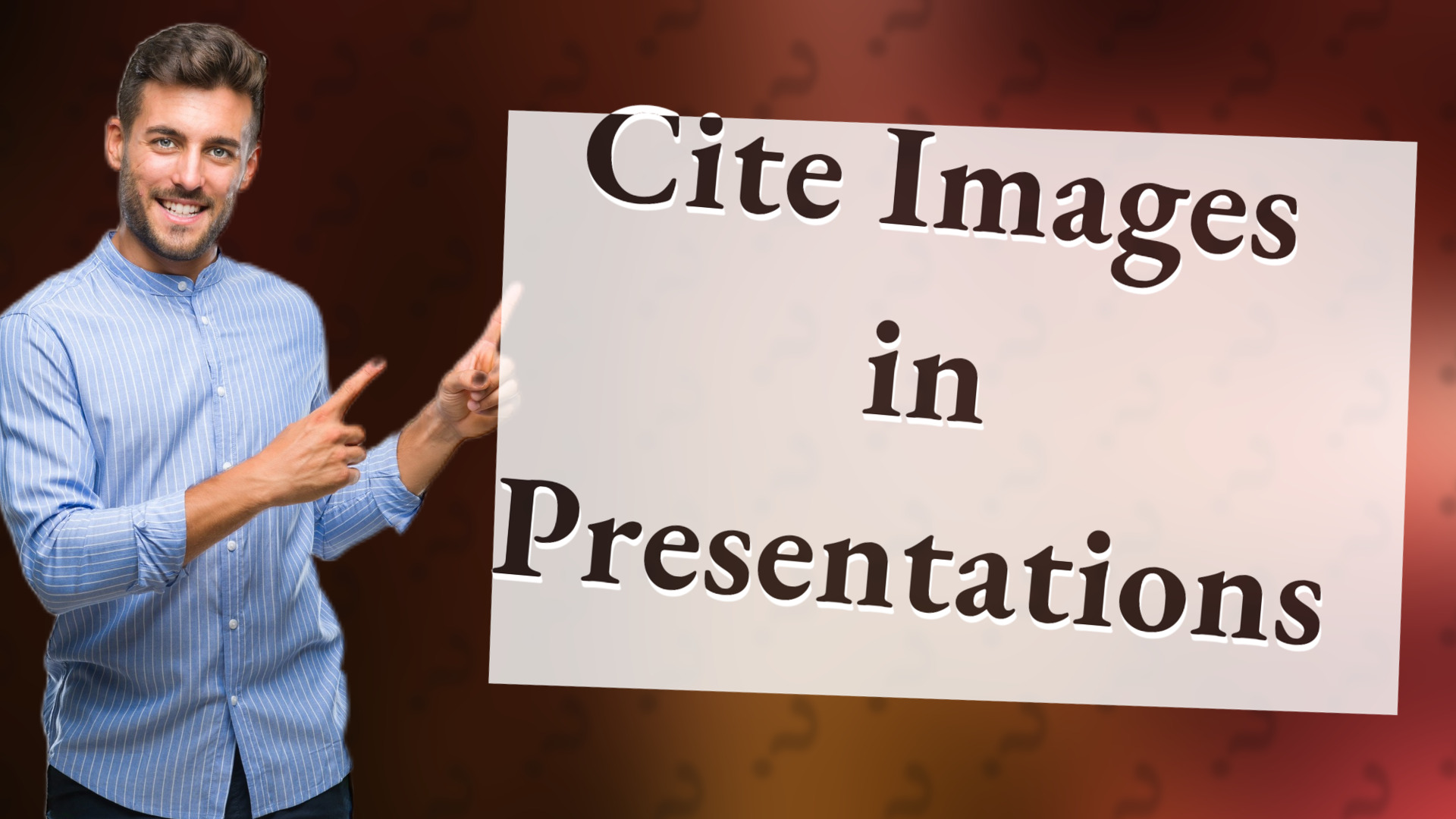 Cite Images in Presentations
