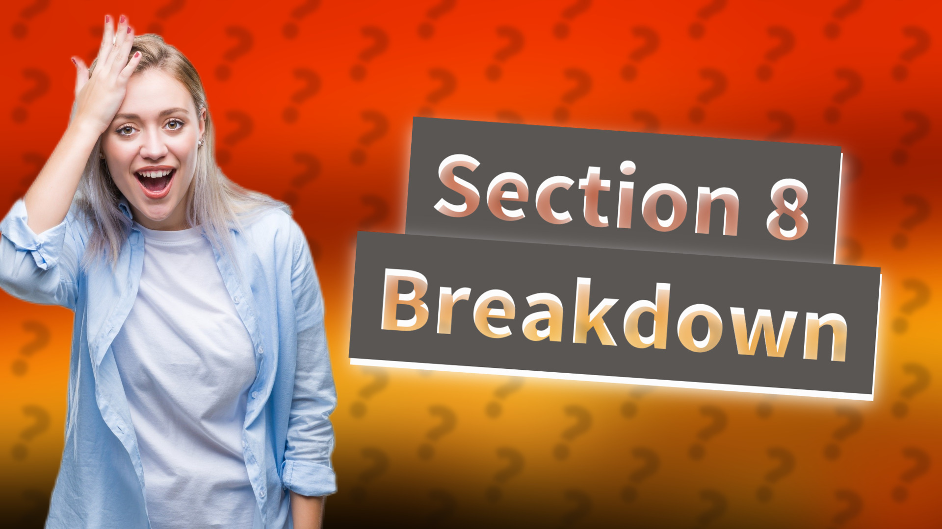 Section 8 Breakdown