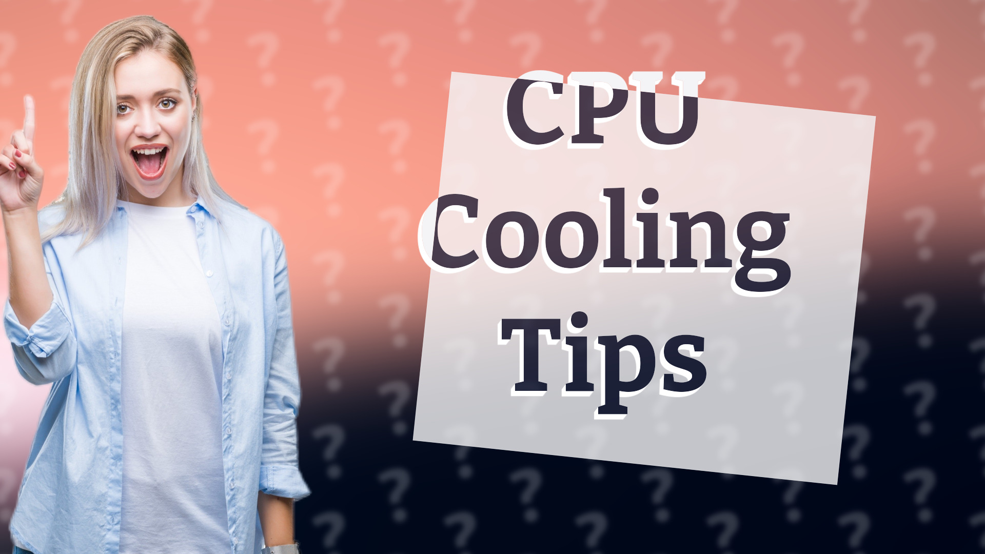 CPU Cooling Tips