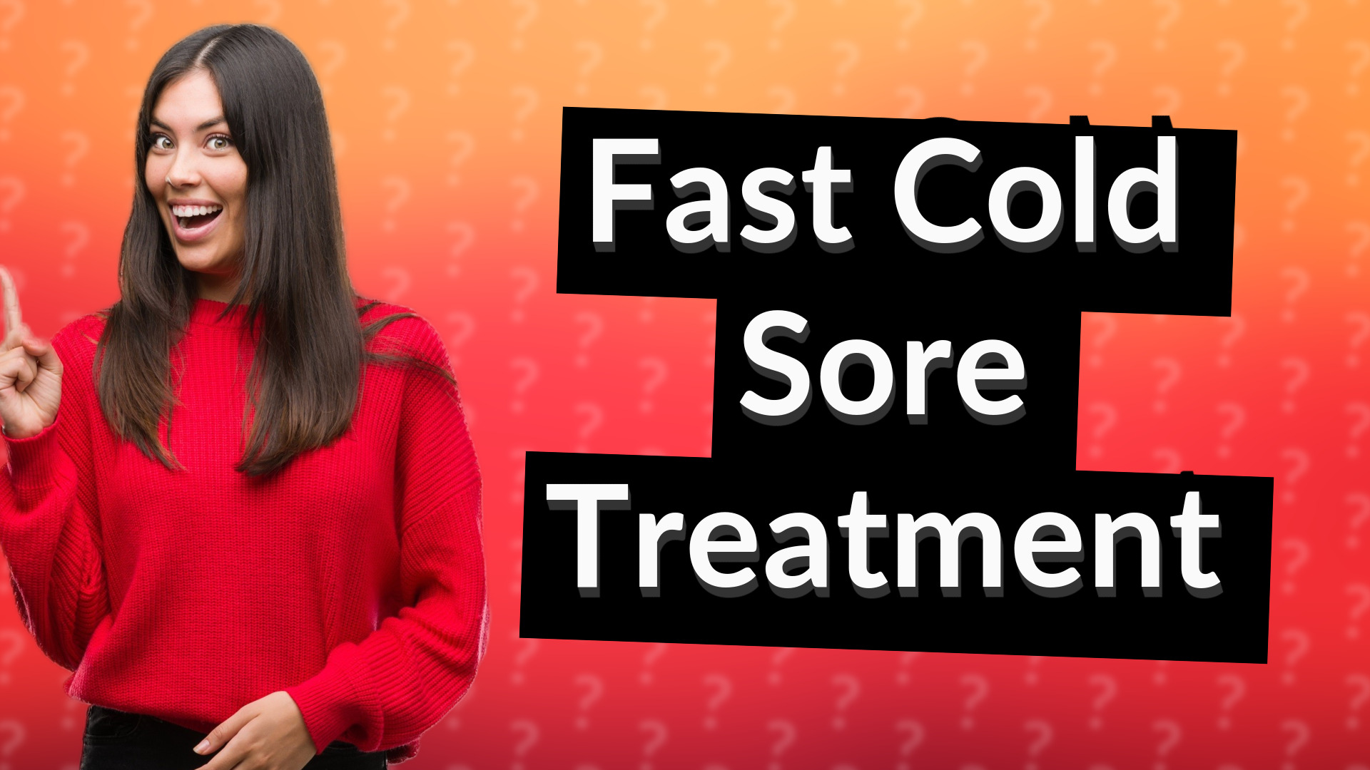 Fast Cold Sore Treatment