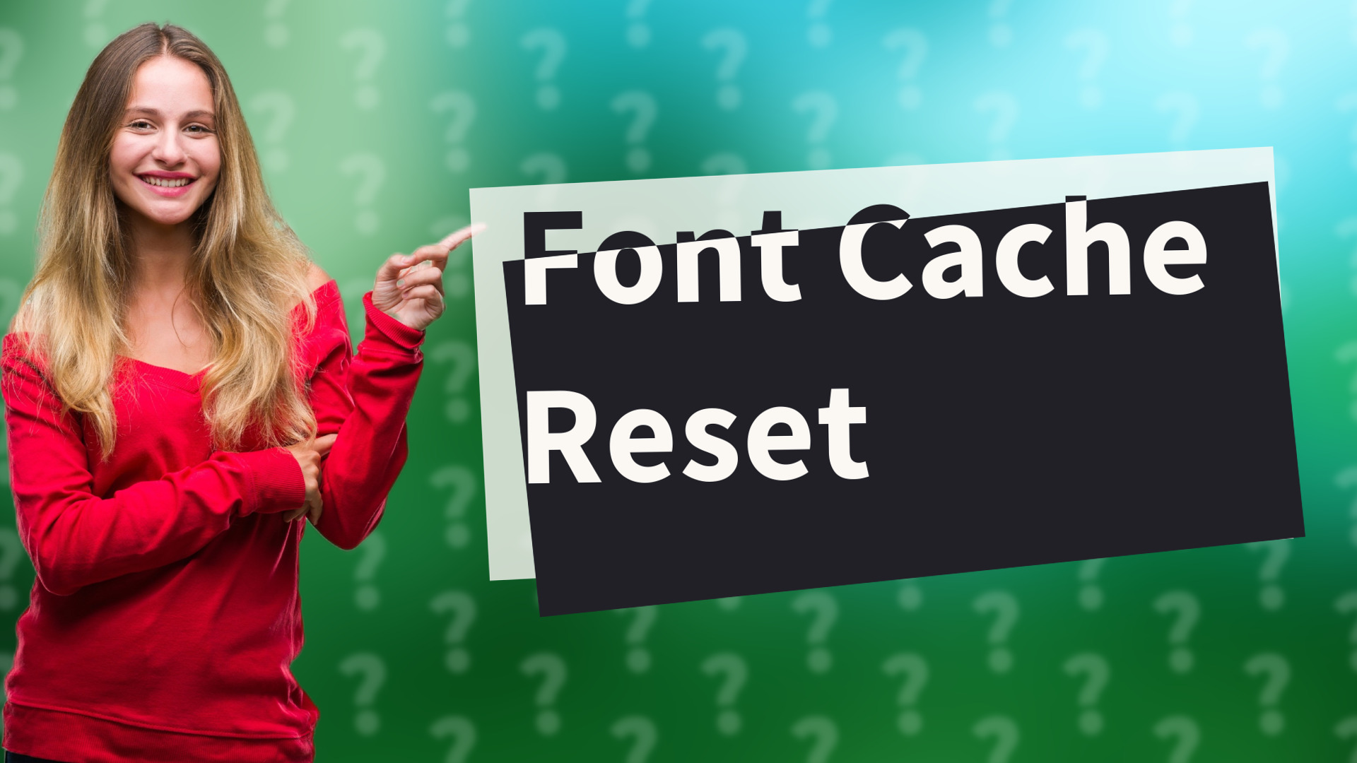Font Cache Reset