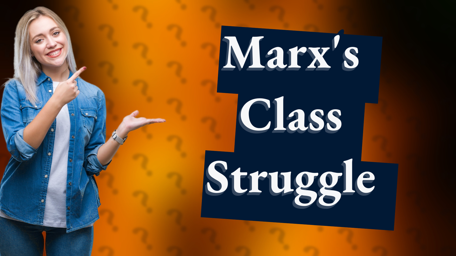 Marx's Class Struggle