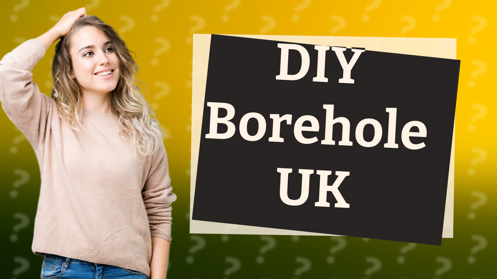 DIY Borehole UK