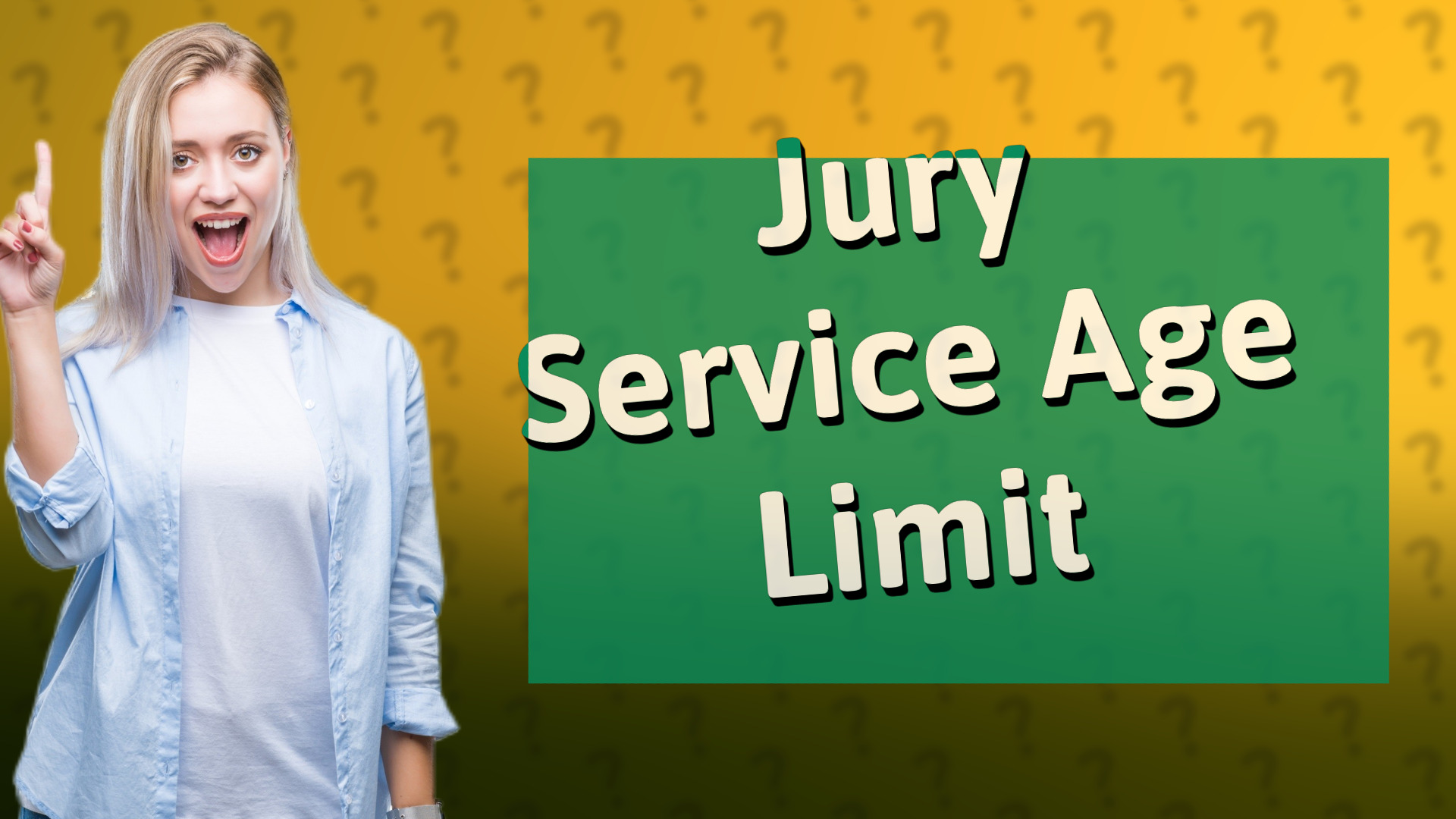 Jury Service Age Limit