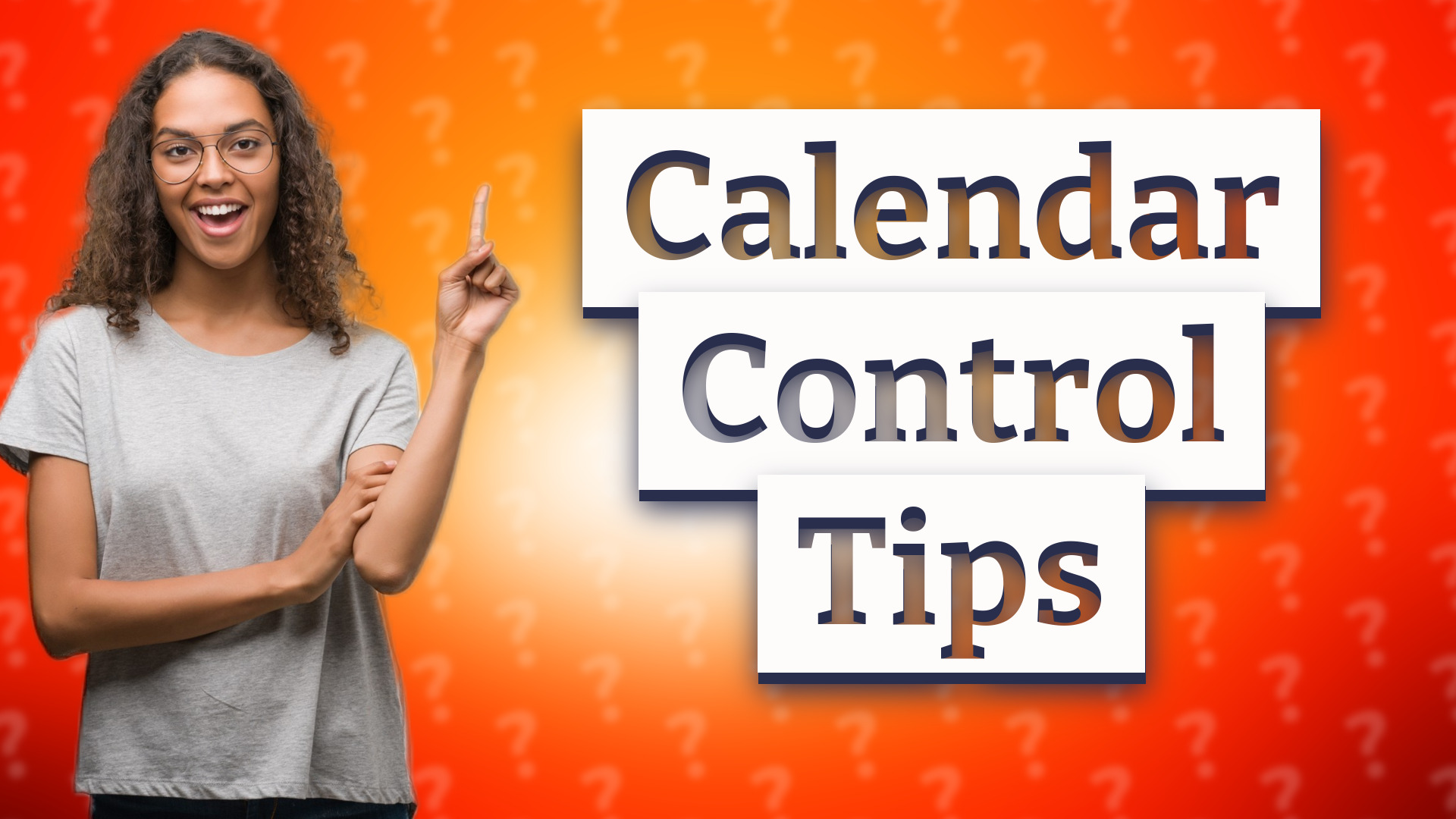 Calendar Control Tips