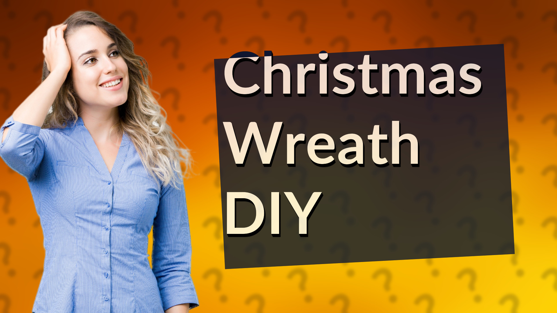 Christmas Wreath DIY