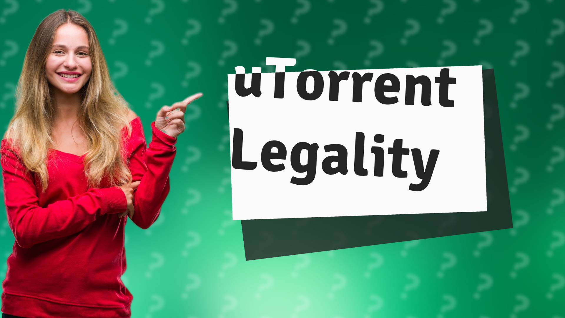 uTorrent Legality