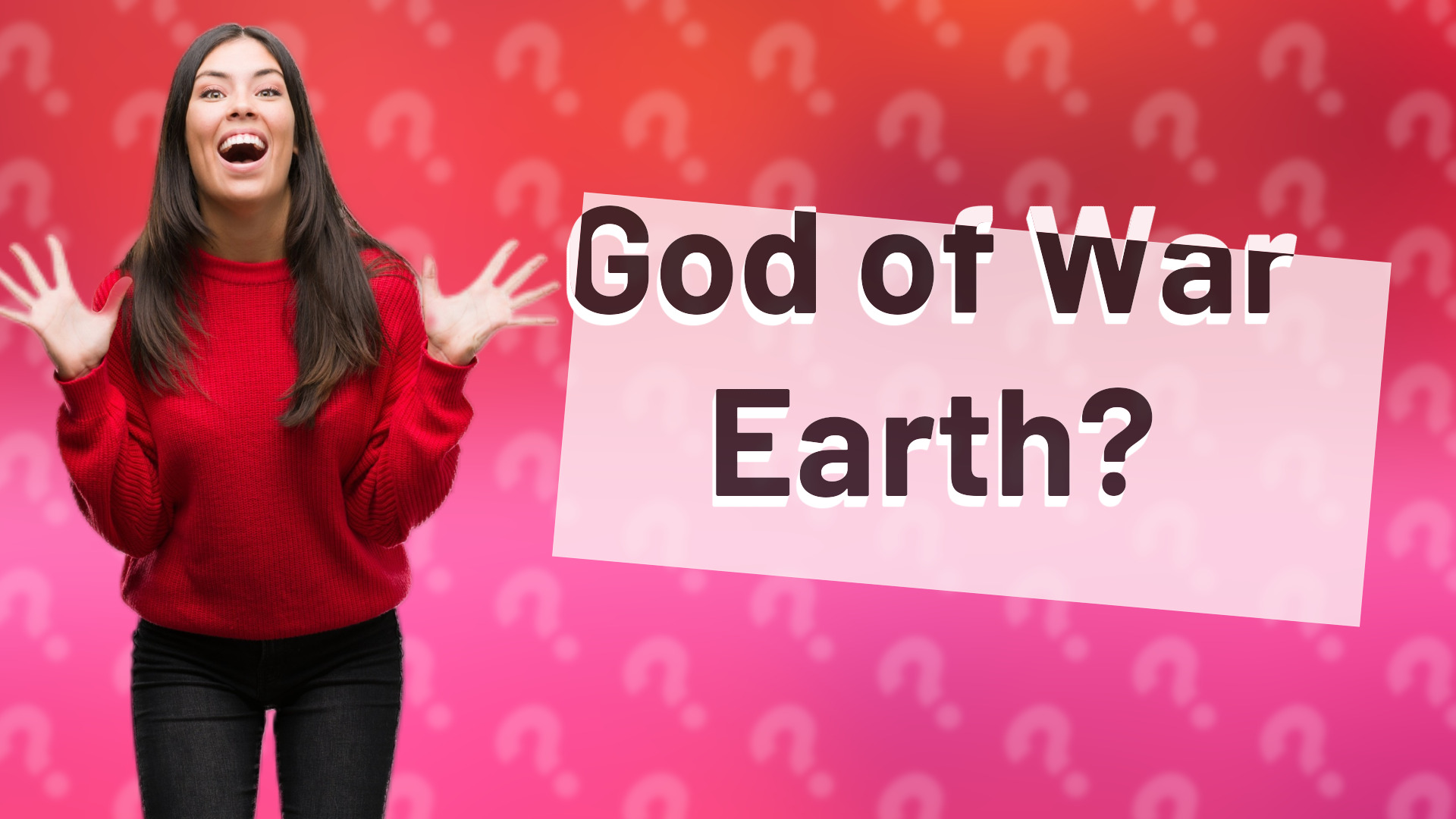 God of War Earth?