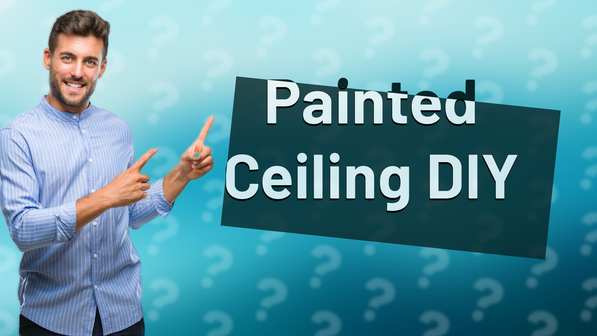 Painted Ceiling DIY