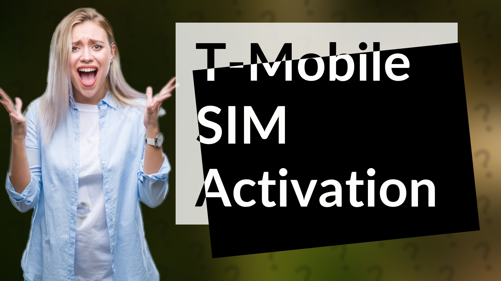 T-Mobile SIM Activation
