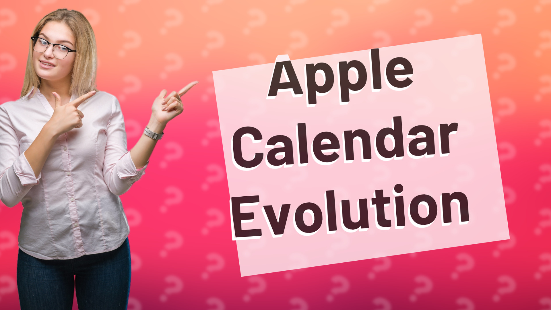 Apple Calendar Evolution