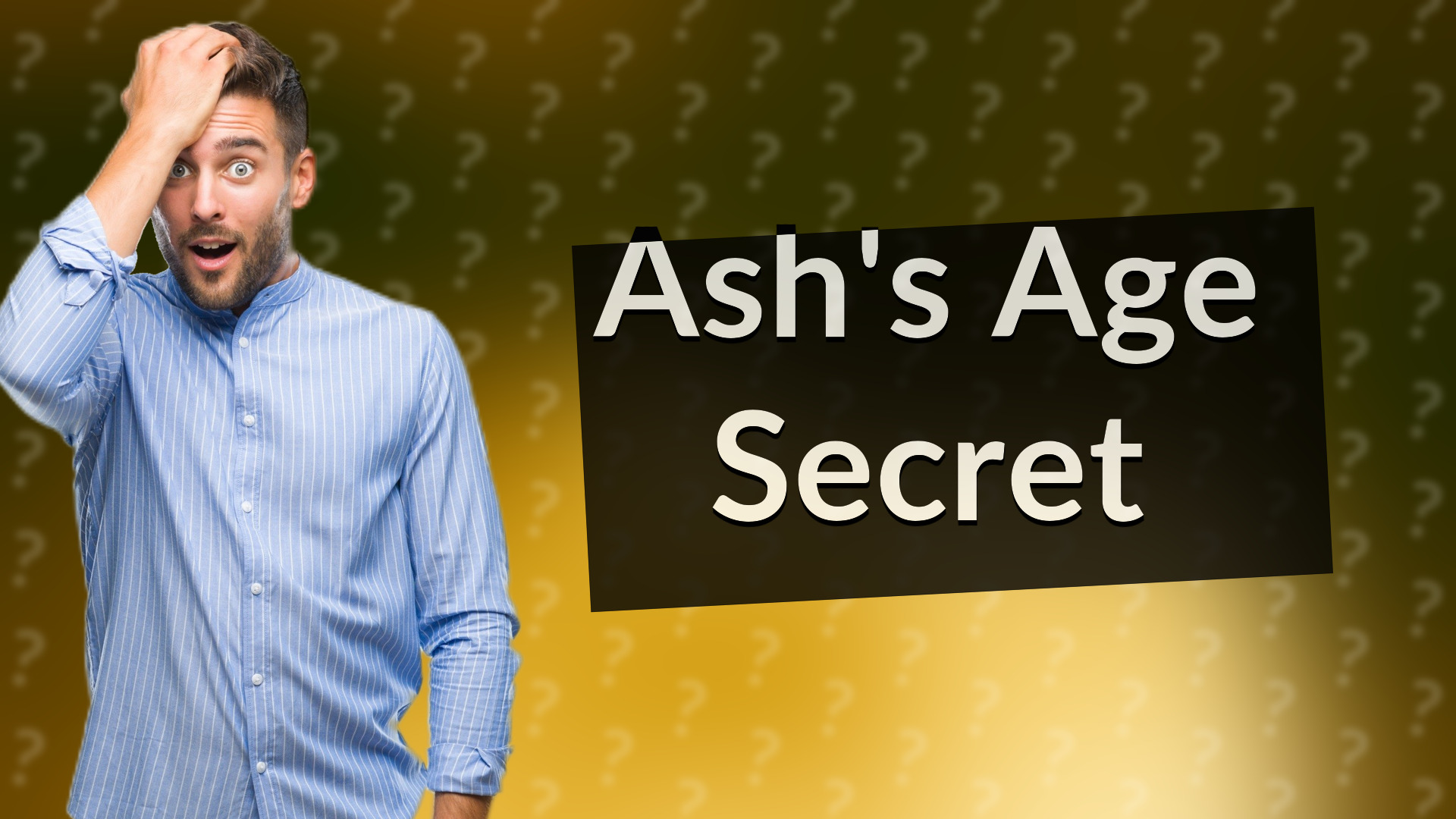 Ash's Age Secret