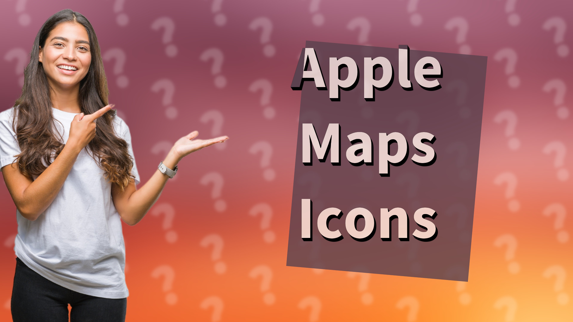 Apple Maps Icons