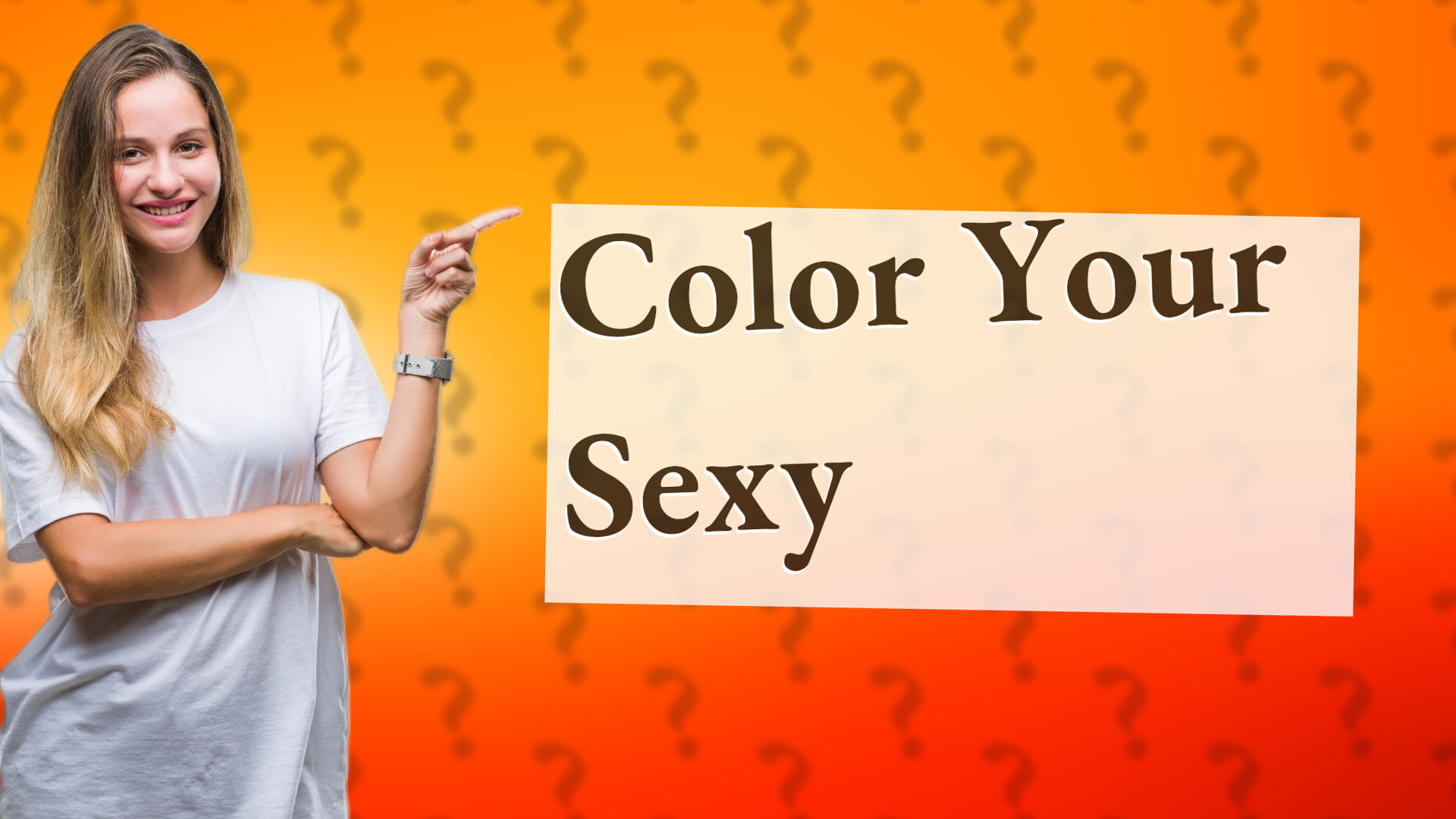 Color Your Sexy