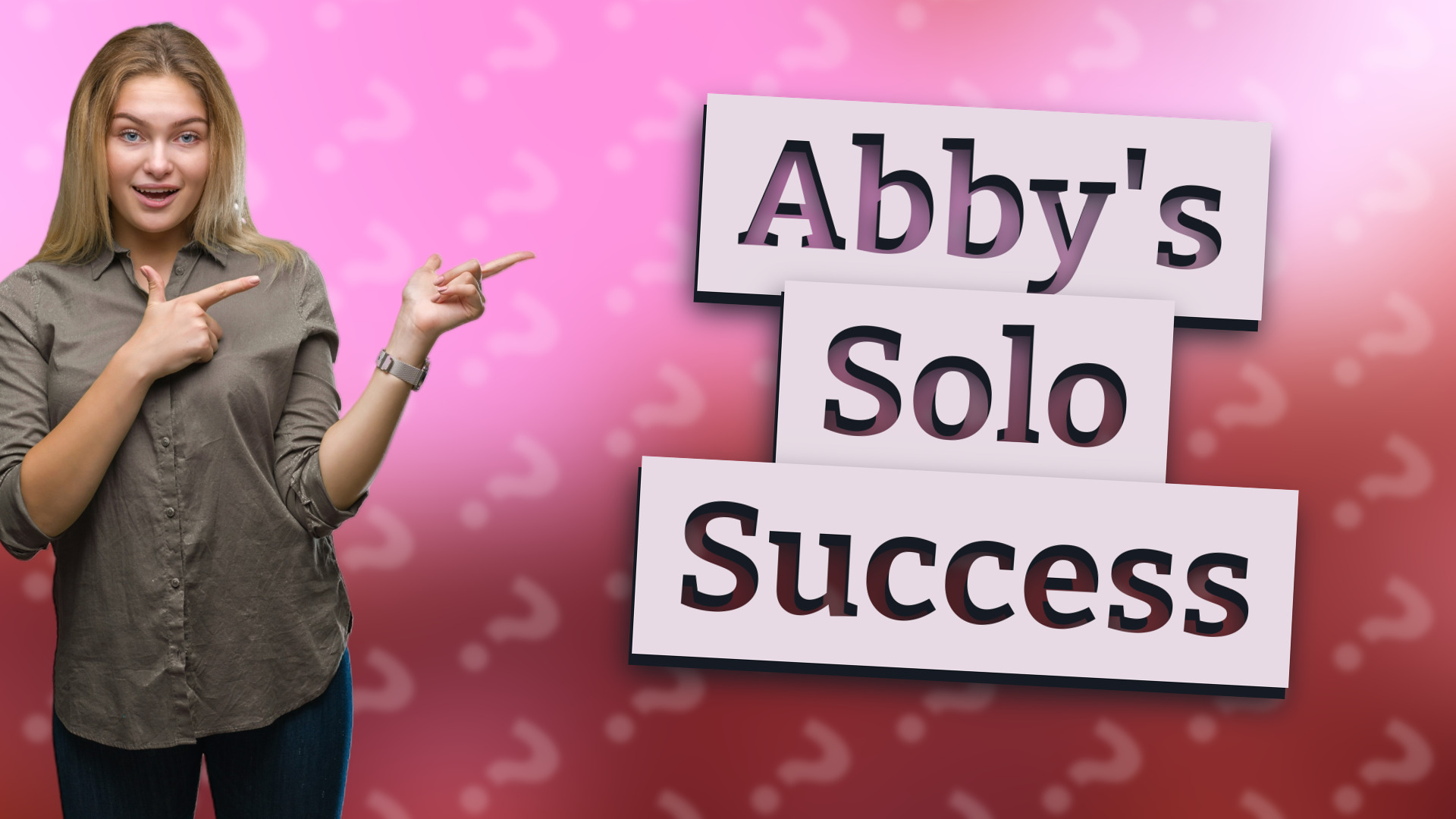 Abby's Solo Success