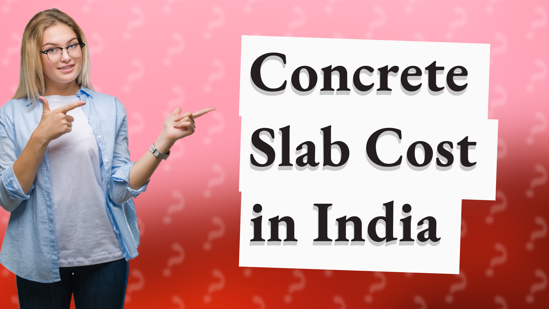 Concrete Slab Cost in India