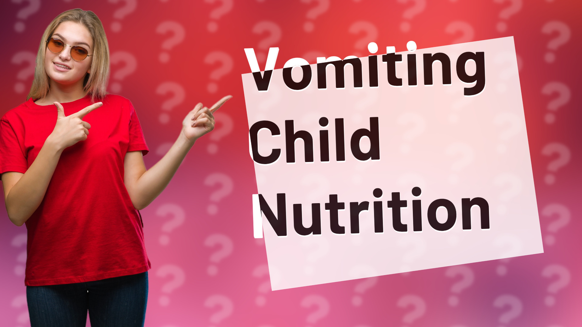 Vomiting Child Nutrition