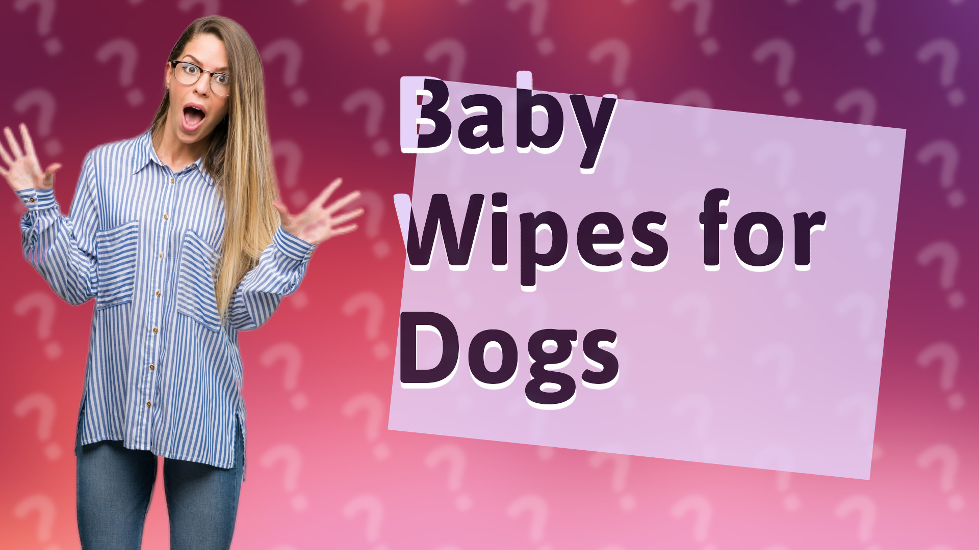 Baby Wipes for Dogs