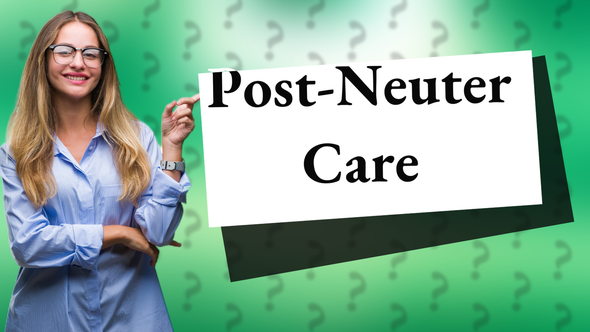 Post-Neuter Care