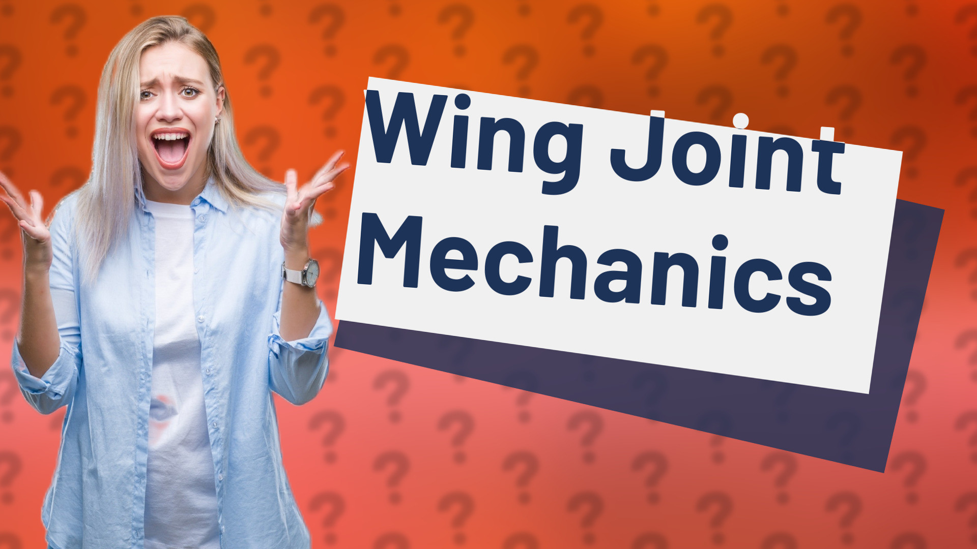 Wing Joint Mechanics