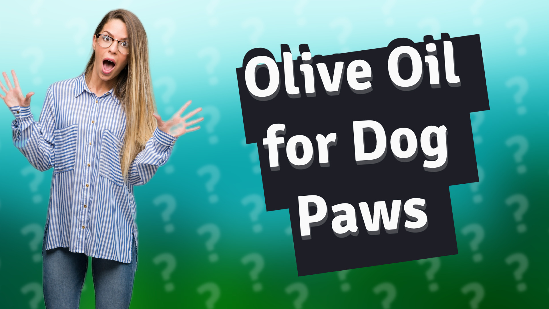 Olive Oil for Dog Paws