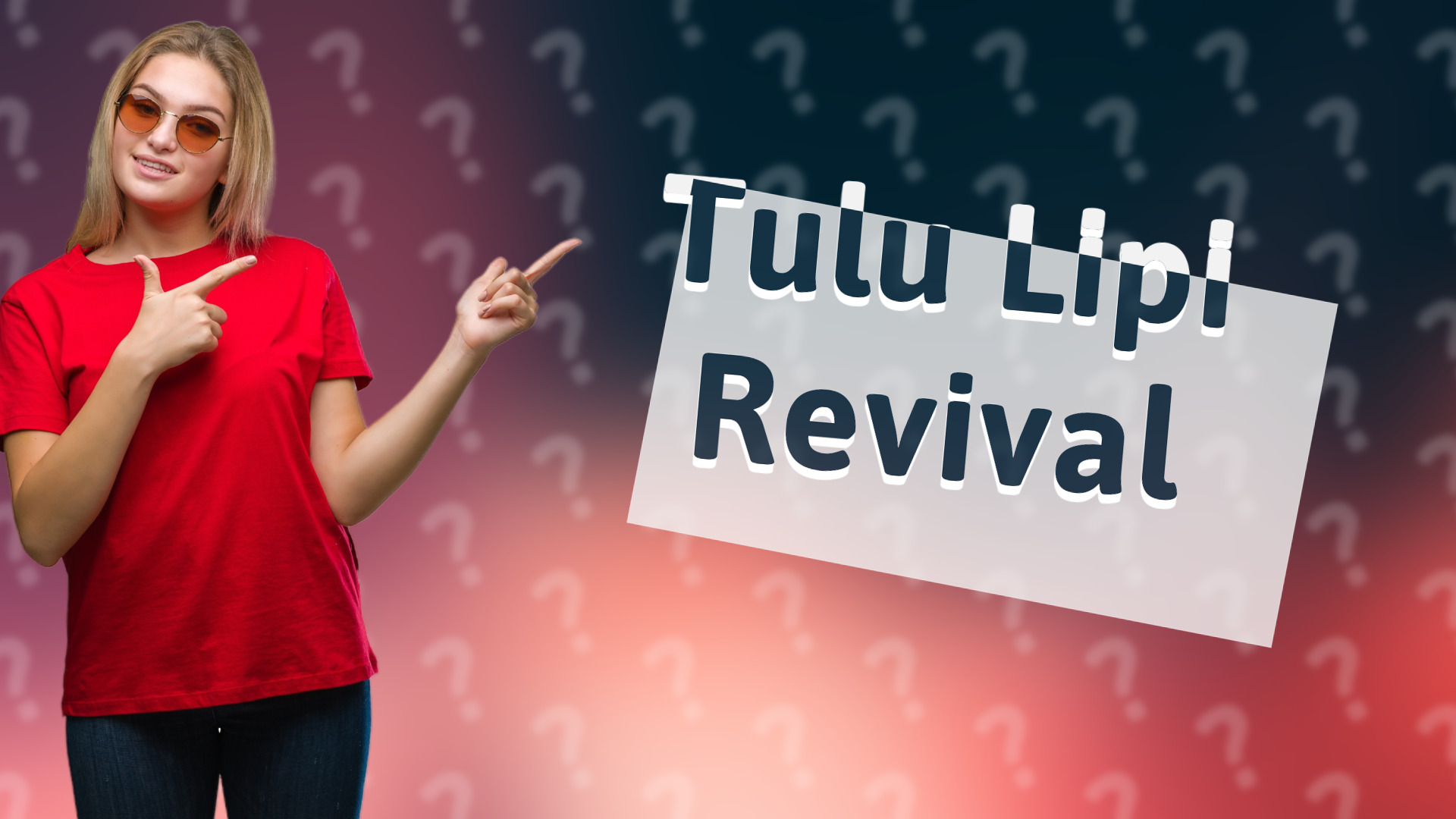 Tulu Lipi Revival