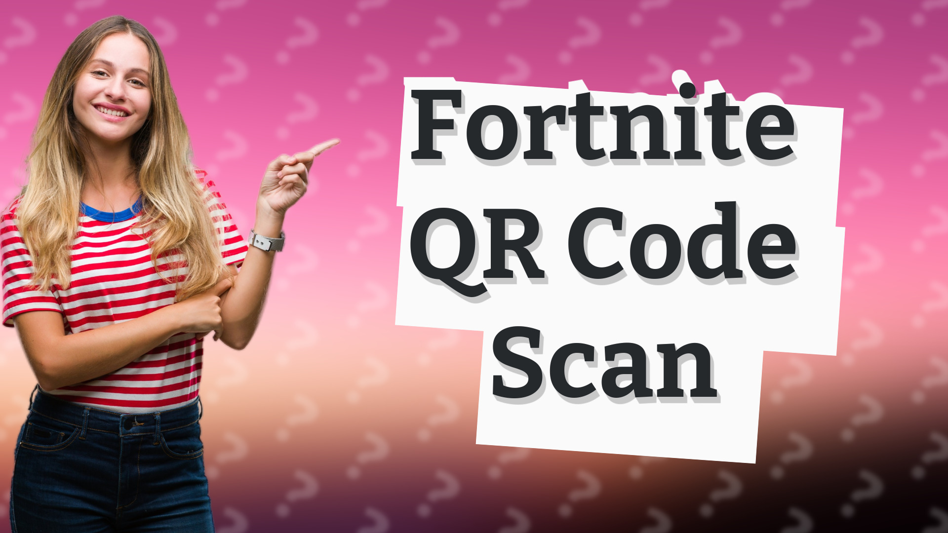 Fortnite QR Code Scan
