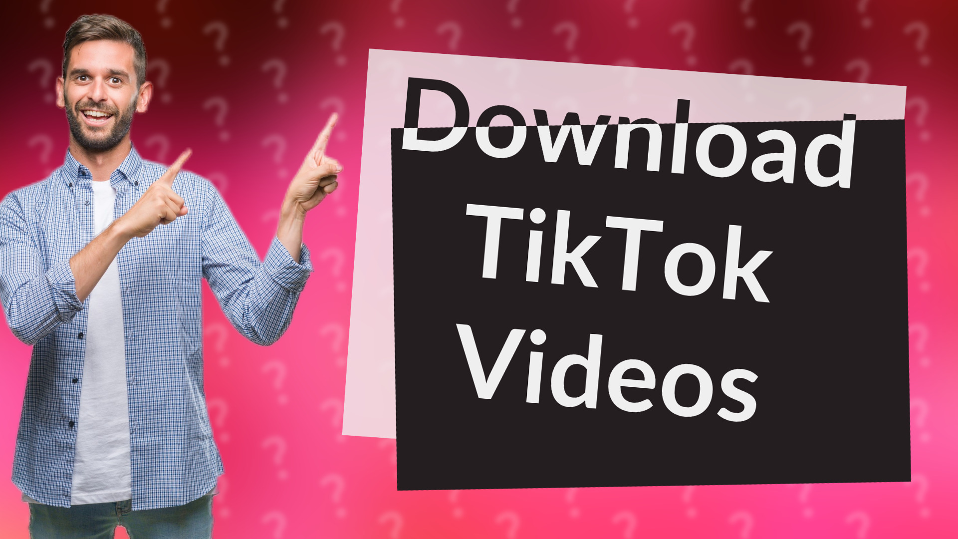 Download TikTok Videos
