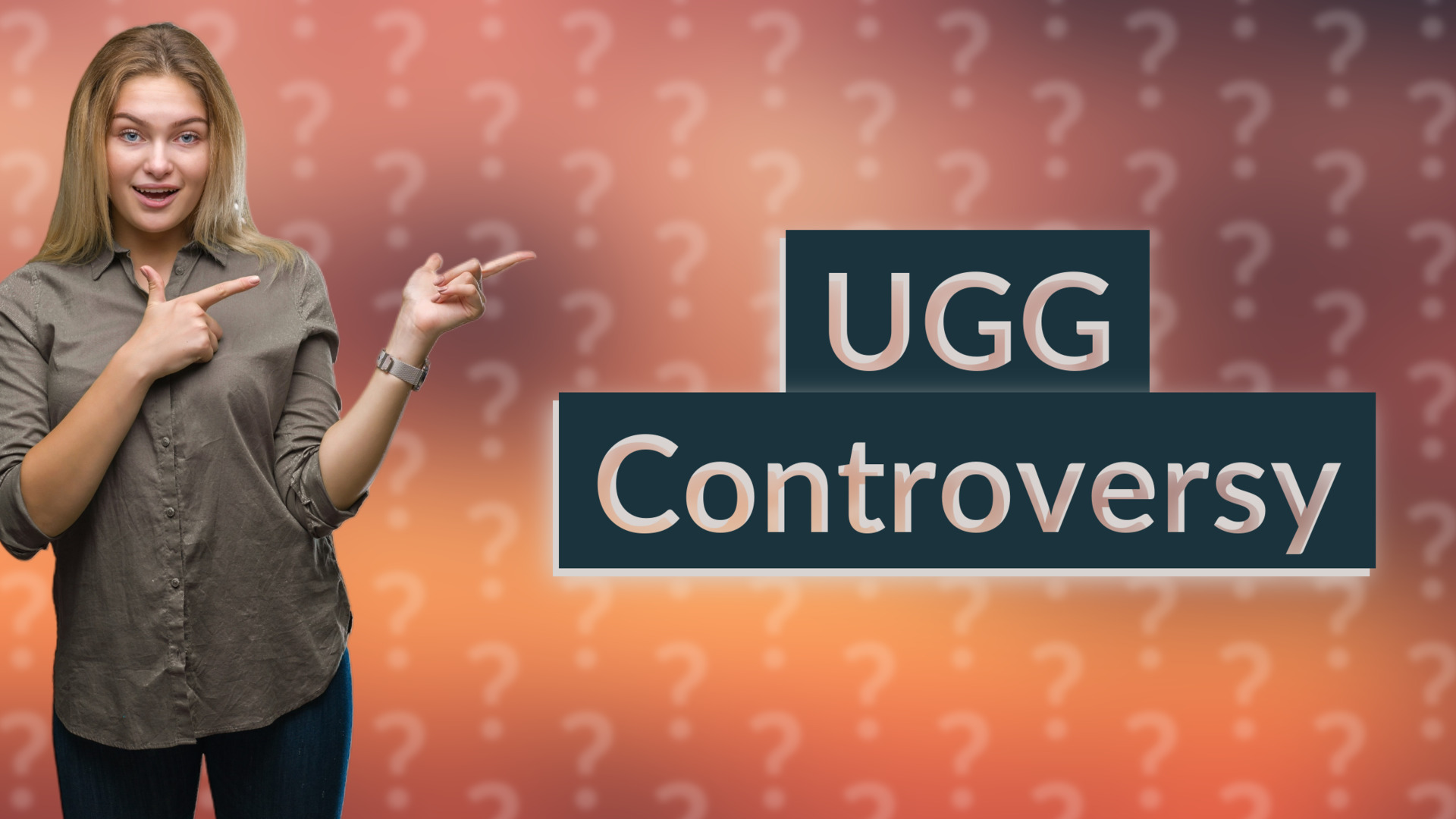 UGG Controversy