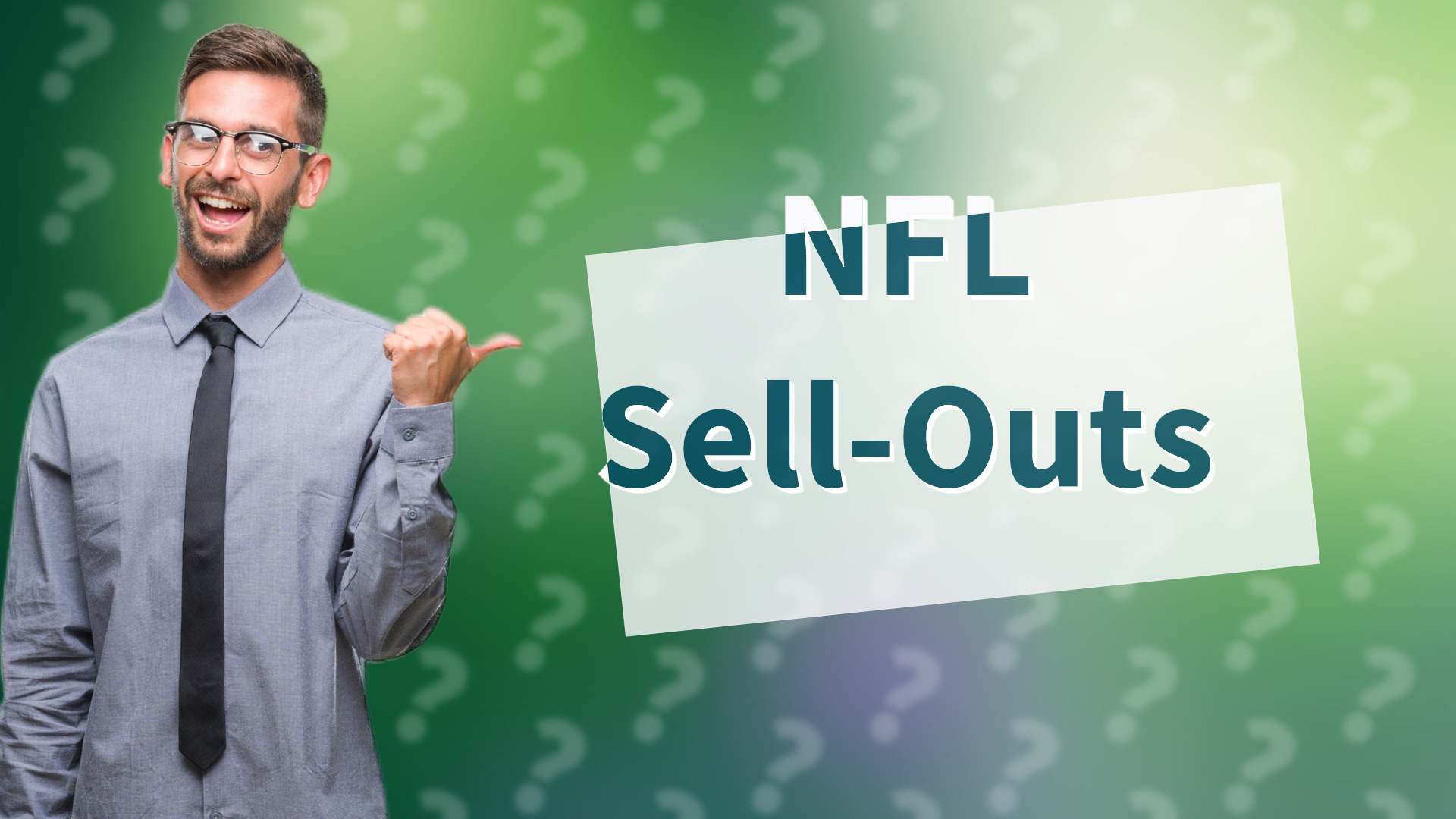 NFL Sell-Outs