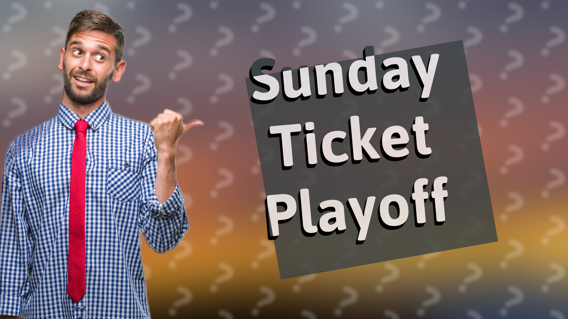 Sunday Ticket Playoff