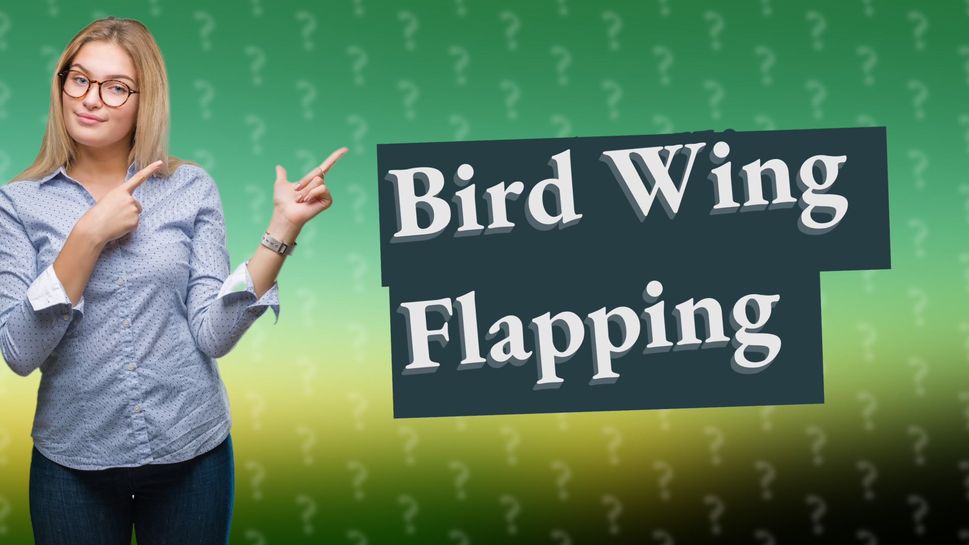 Bird Wing Flapping