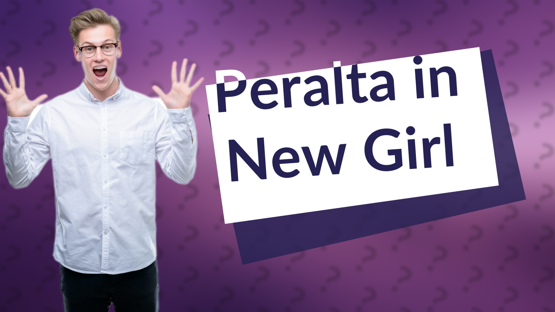 Peralta in New Girl