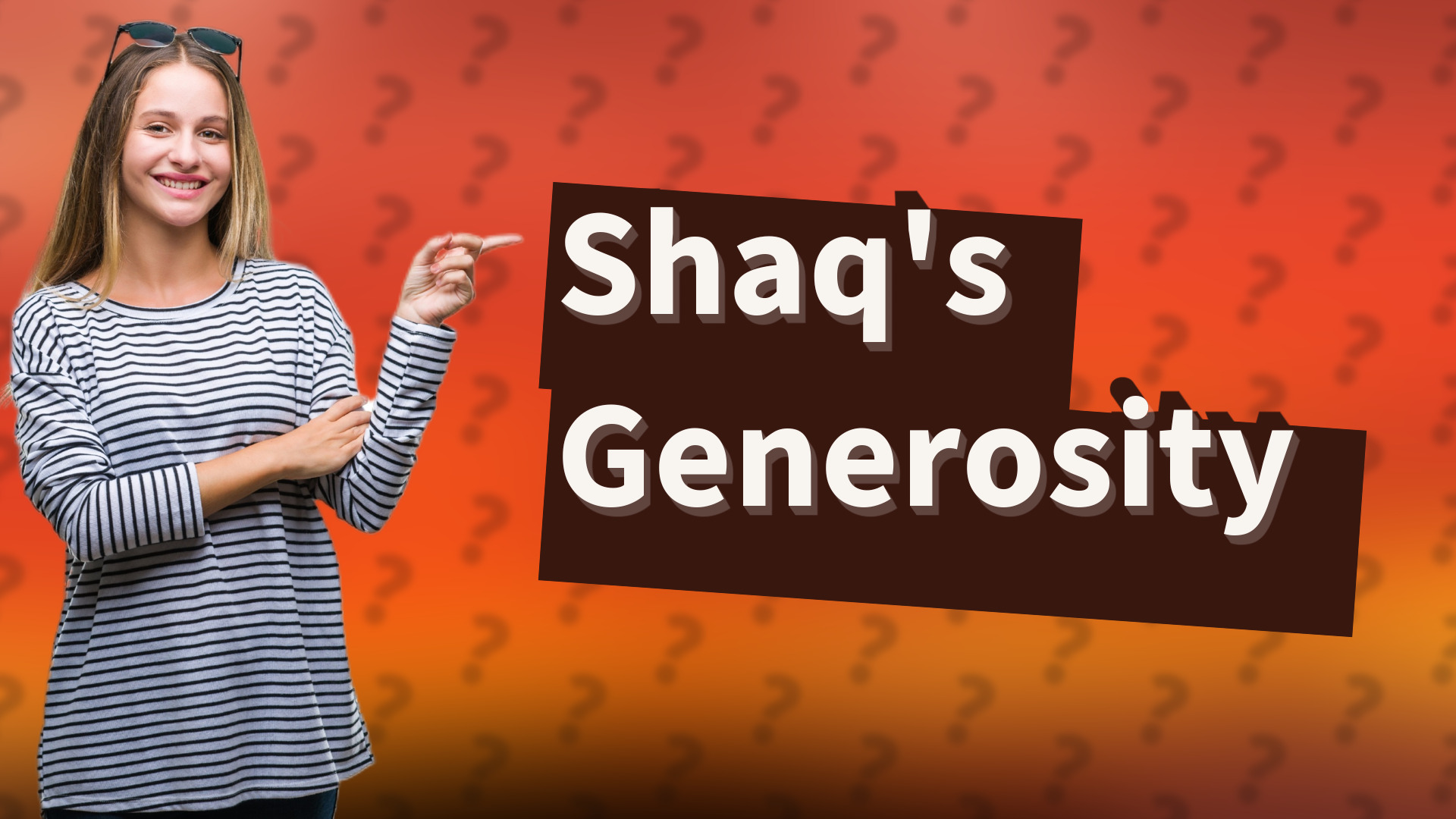 Shaq's Generosity