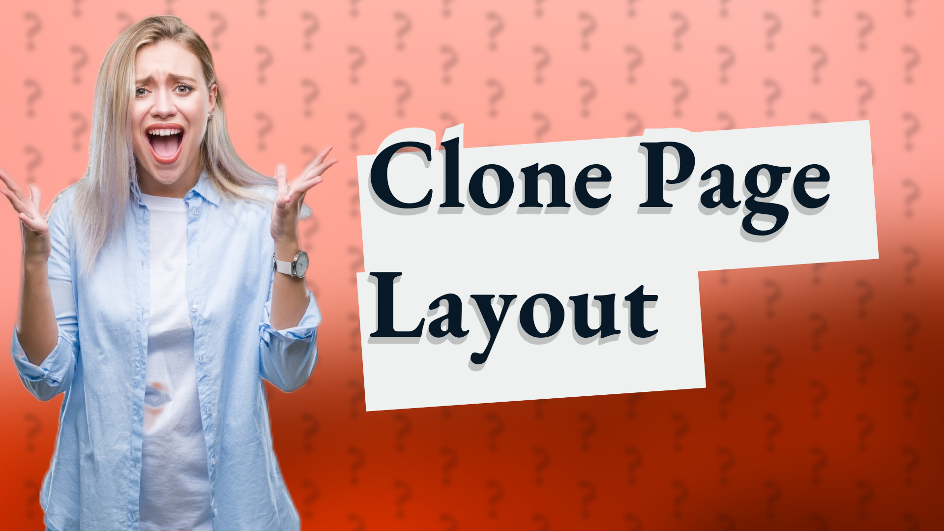Clone Page Layout
