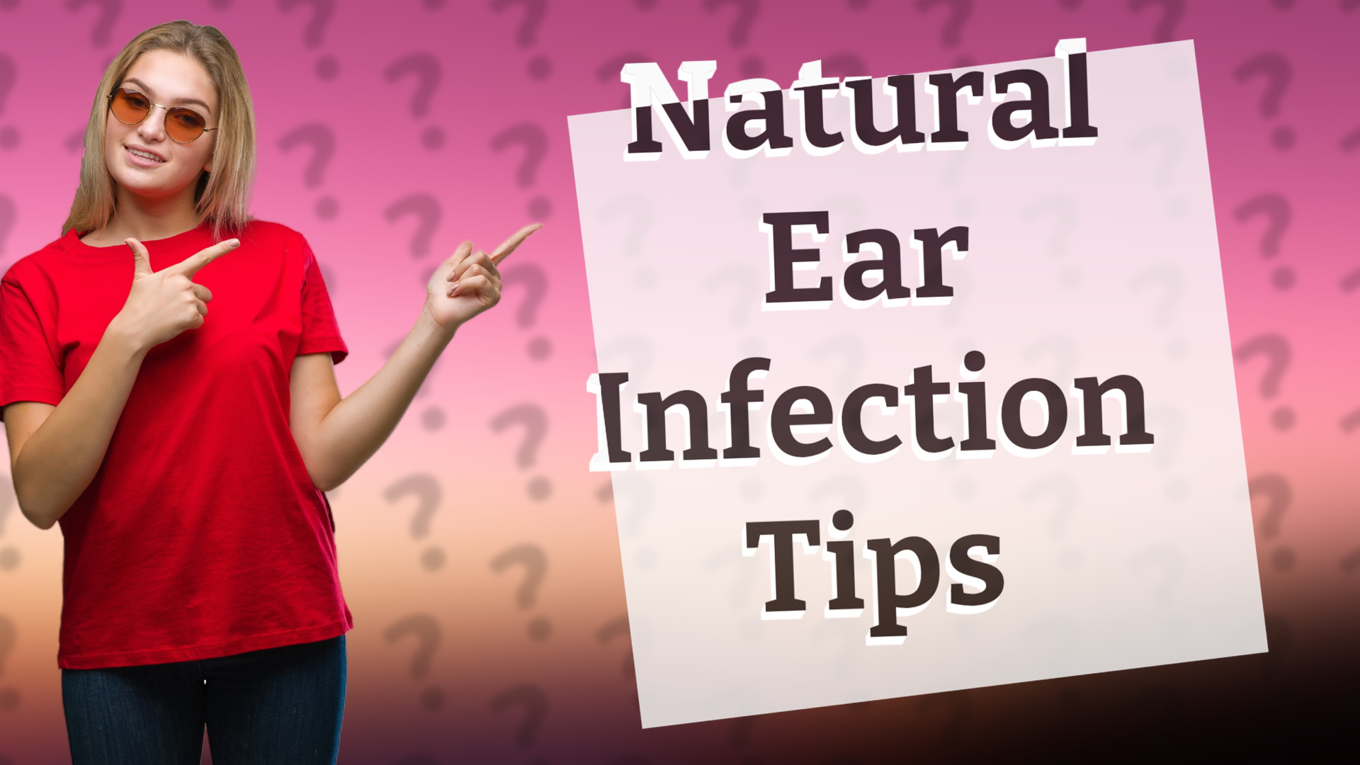 Natural Ear Infection Tips