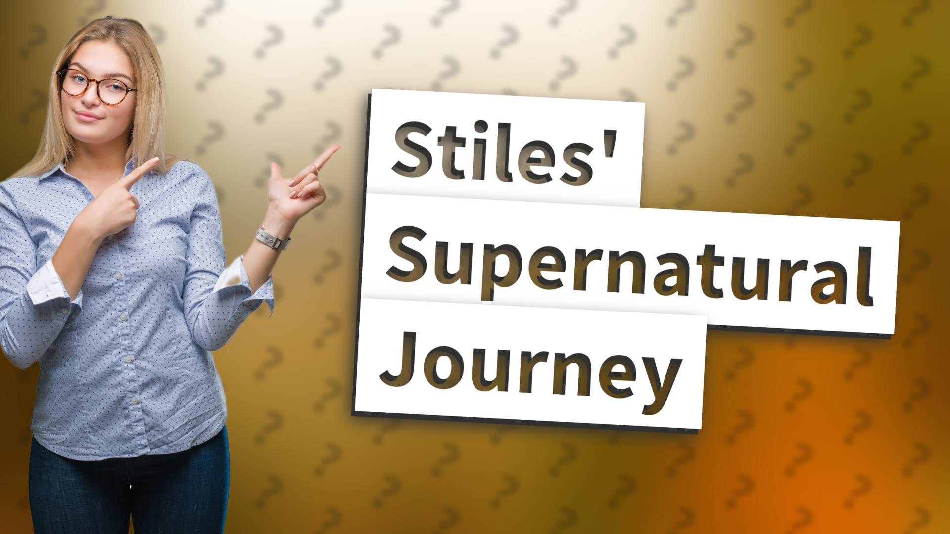 Stiles' Supernatural Journey