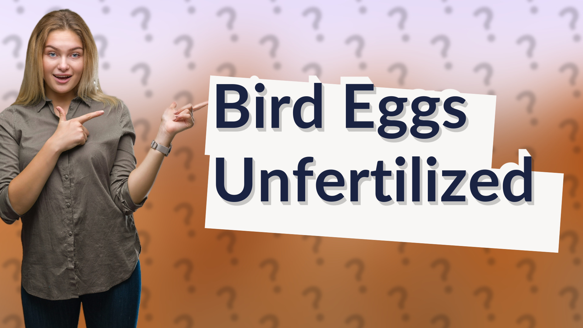 Bird Eggs Unfertilized