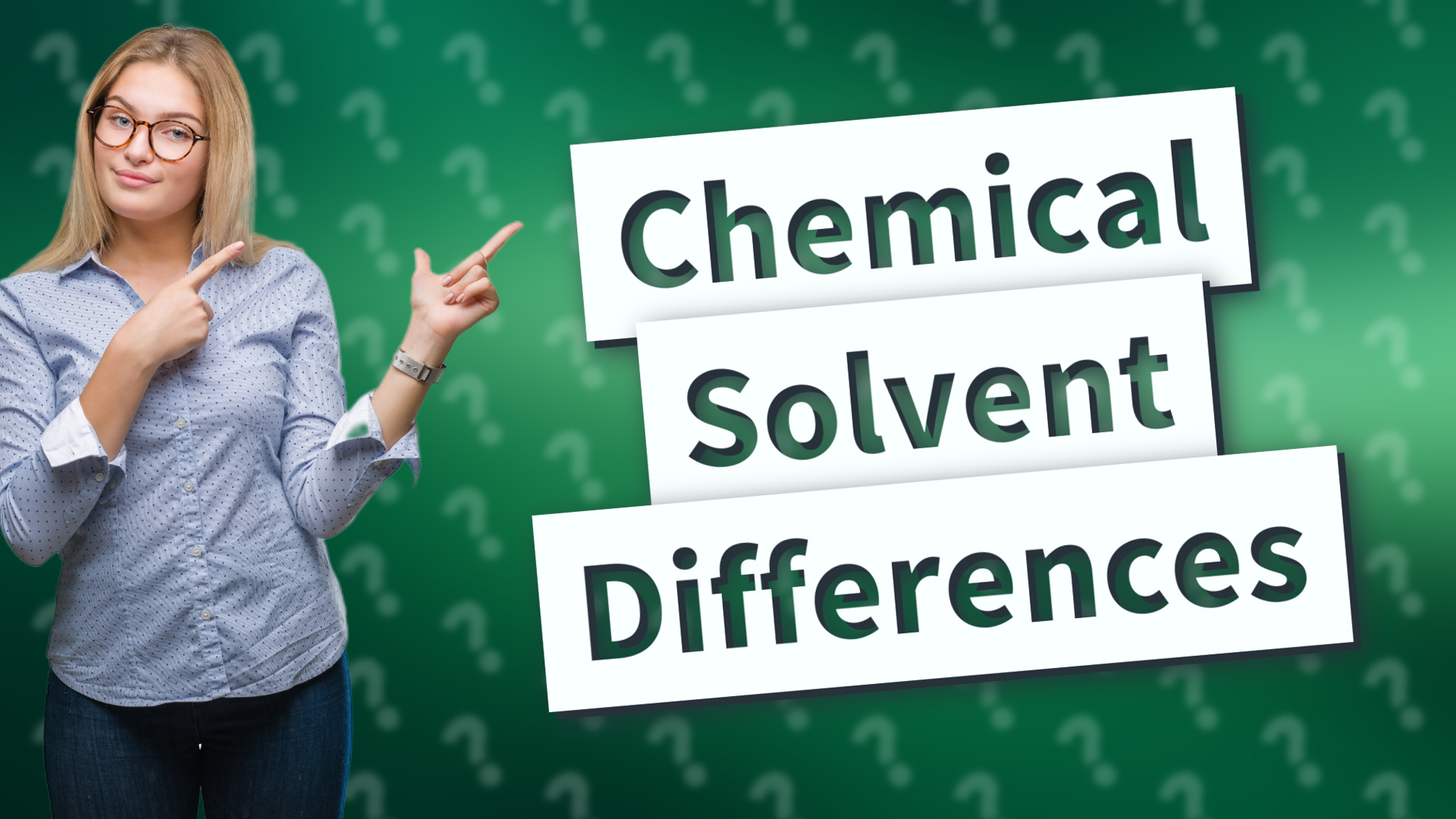 Chemical Solvent Differences