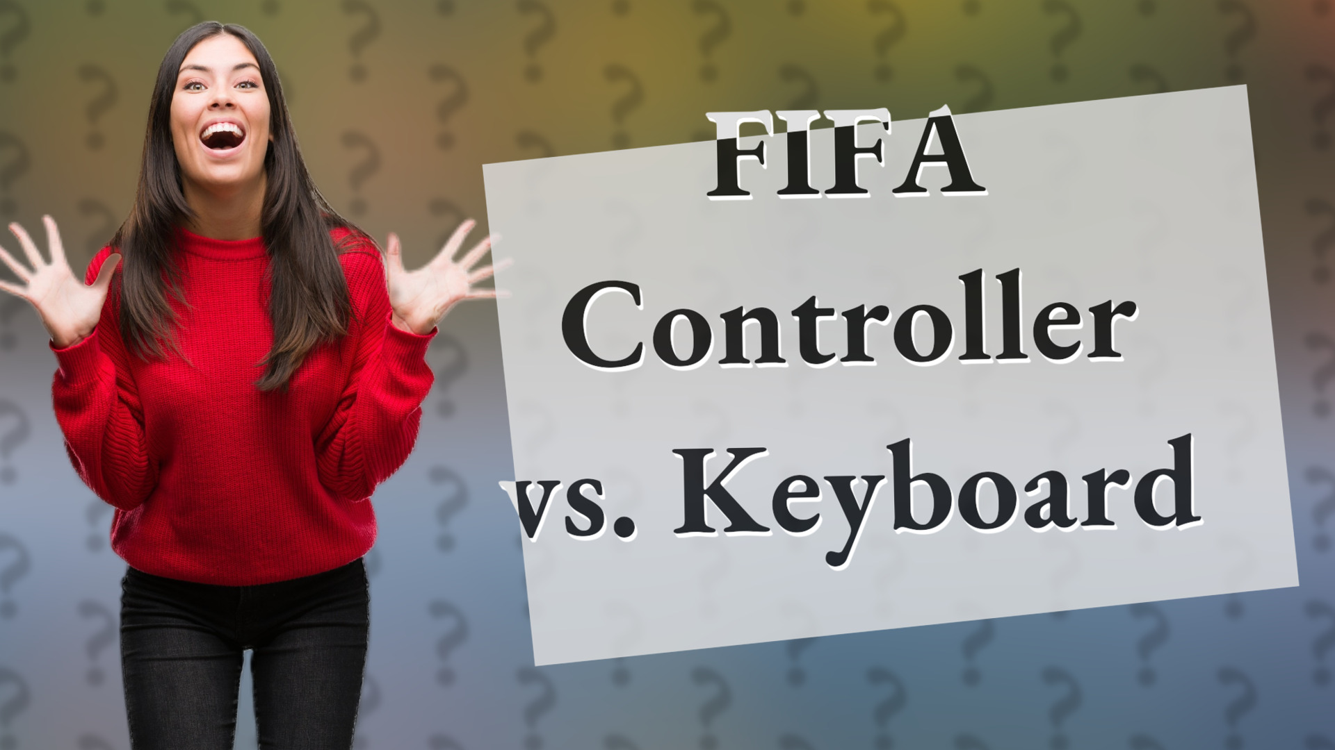 FIFA Controller vs. Keyboard