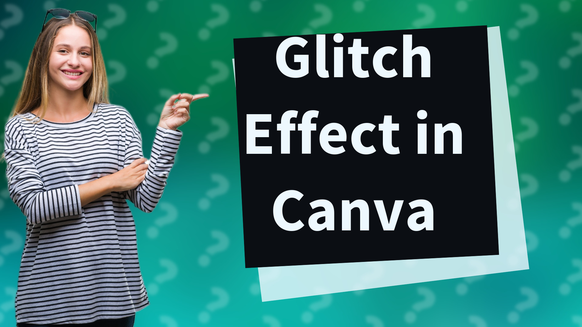Glitch Effect in Canva