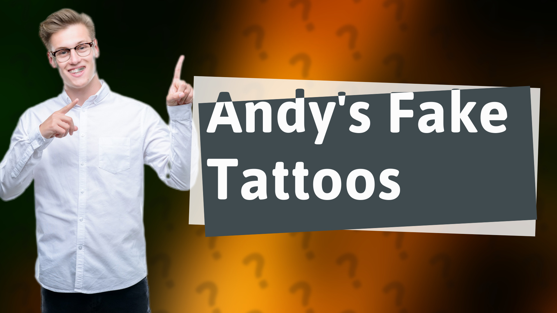 Andy's Fake Tattoos