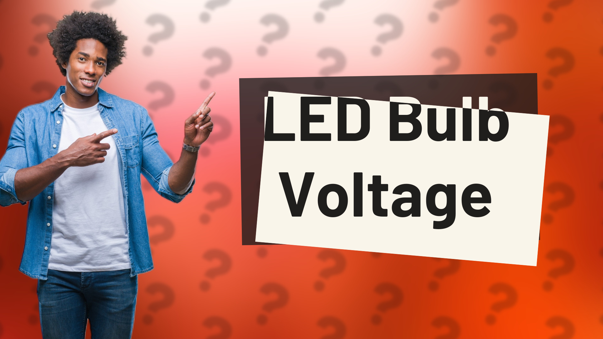 LED Bulb Voltage
