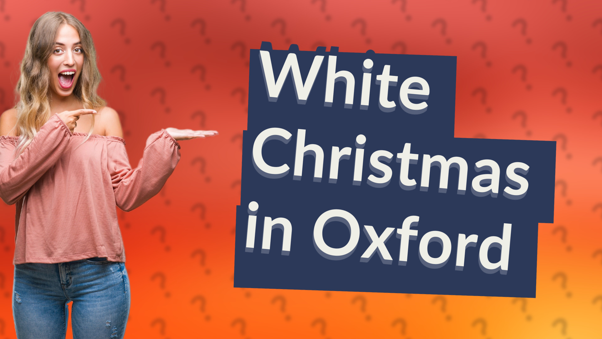 White Christmas in Oxford