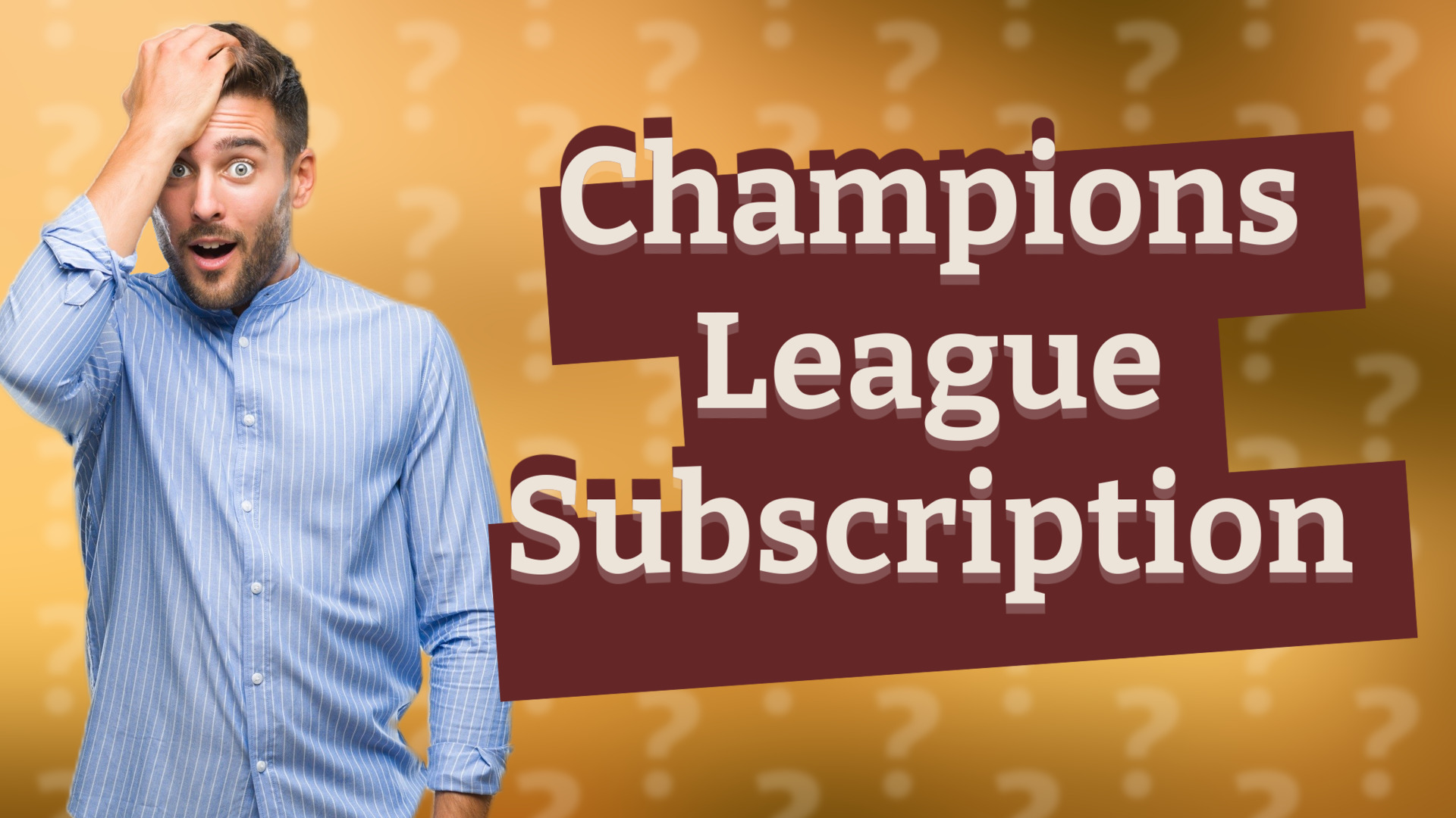 Champions League Subscription