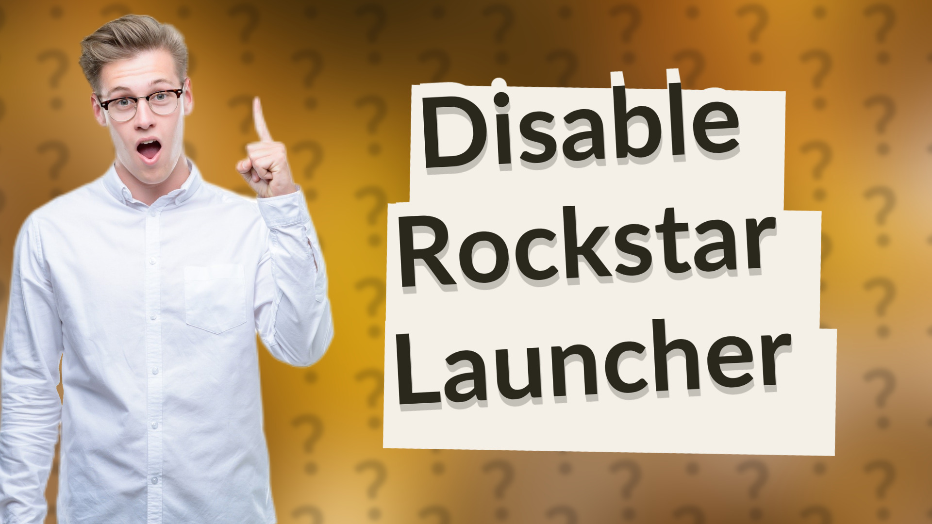 Disable Rockstar Launcher
